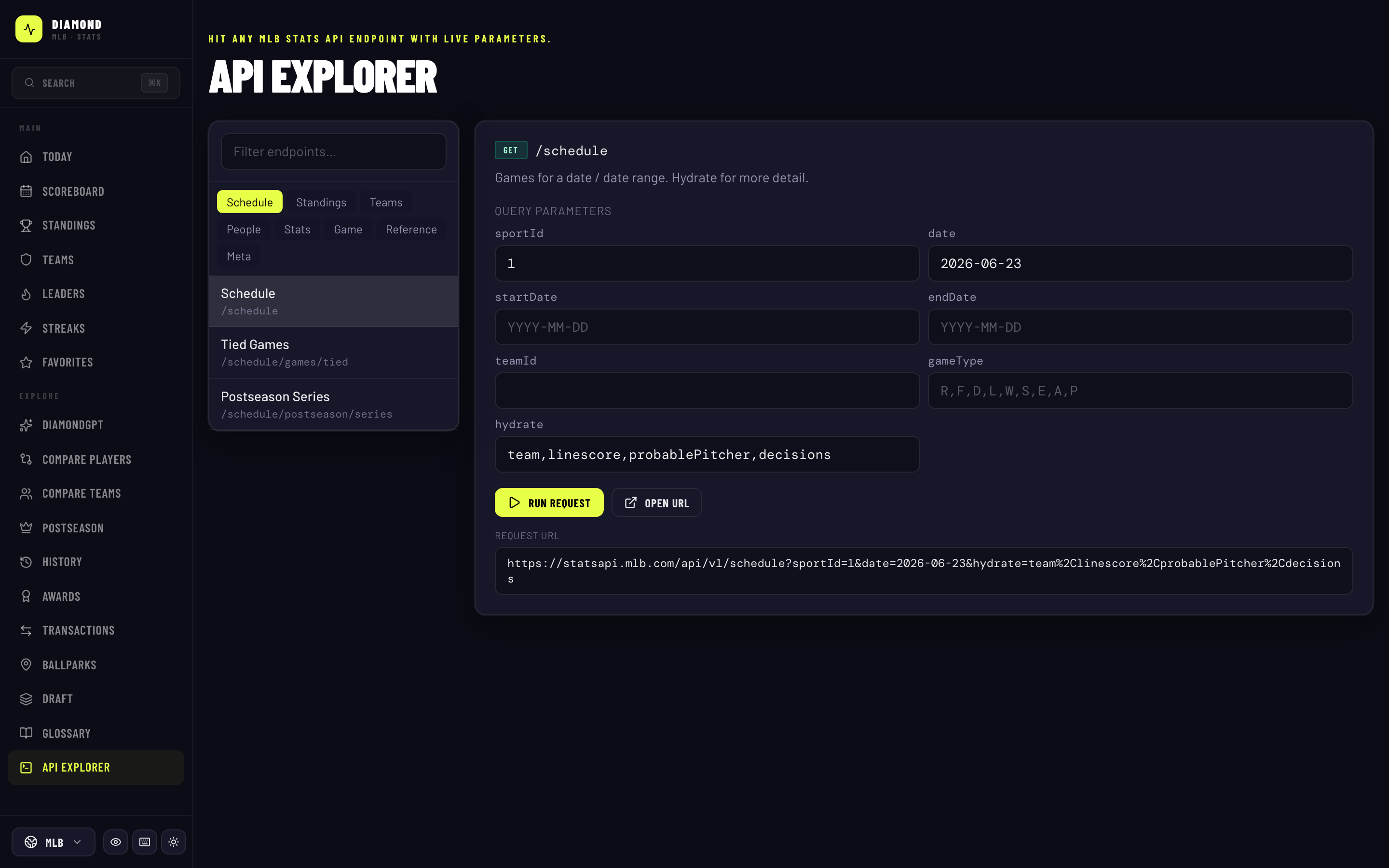 API Explorer